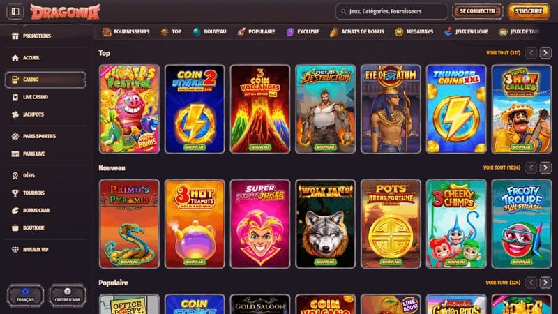 Découvrez Les Offres De Dragonia Casino En Ligne Pour Les Français En 2024 à France